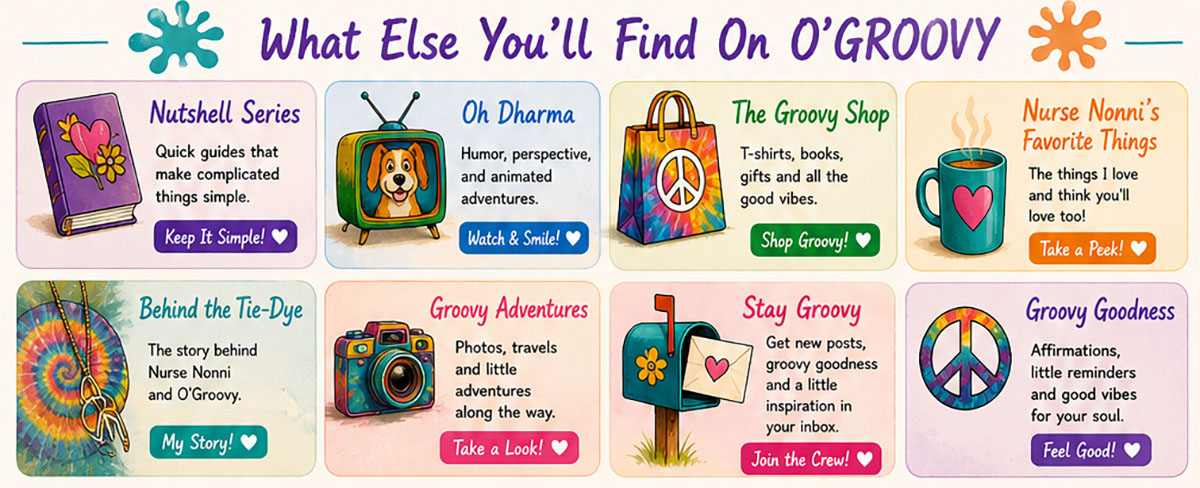 What Else You'll Find On O'Groovy